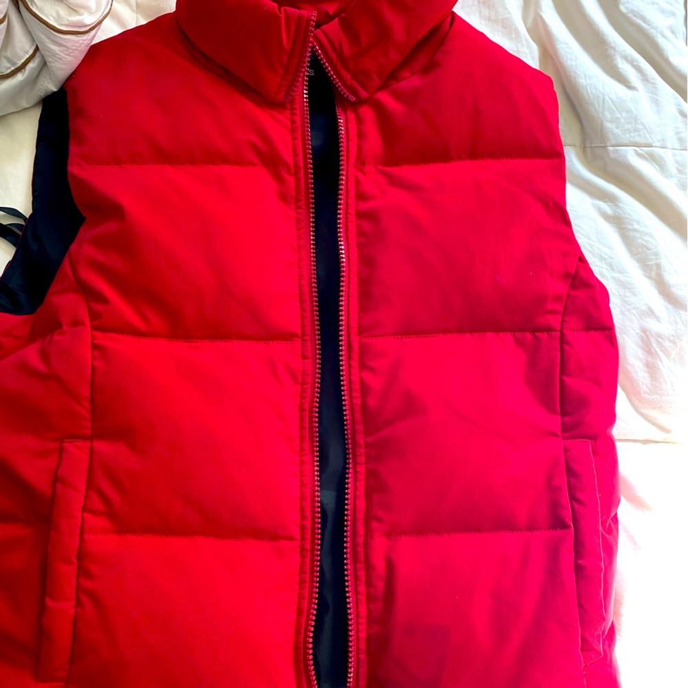 Red express Puffer Vest